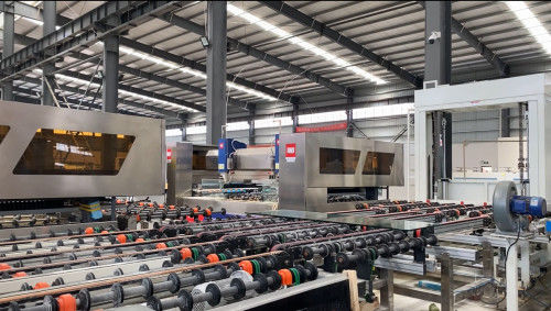 SWAN GLASS CO.,LTD línea de producción del fabricante