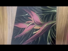 Vidrieras coloridas de la iglesia Ventanas de vidrio con patrón CCC cortadas a medida